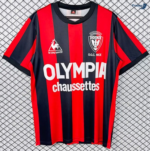 Maillot foot Rétro OGC Nice Domicile 1977-78