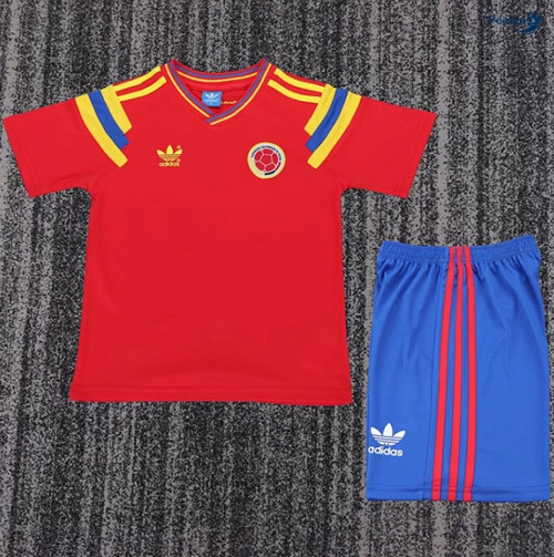 Maillot foot Rétro Colombie Enfant Exterieur 1990