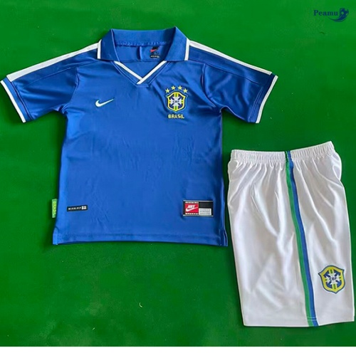 Maillot foot Rétro Brésil Enfant Exterieur 1997