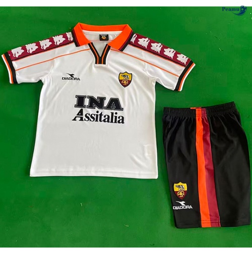 Maillot foot Rétro AS Rome Enfant Exterieur 1998-99