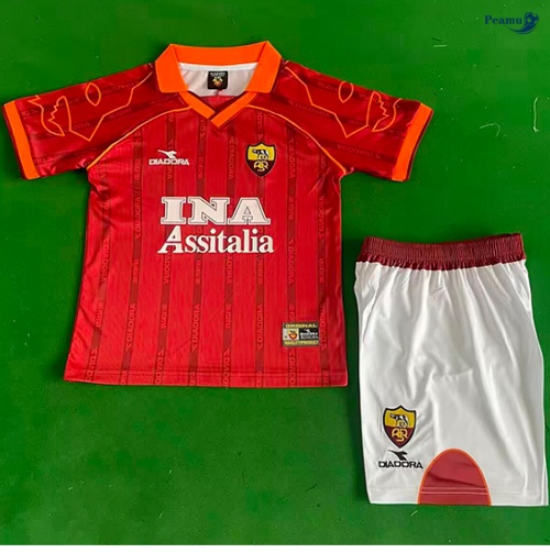 Maillot foot Rétro AS Rome Enfant Domicile 1999-00