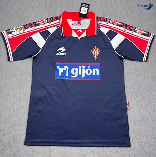 Maillot foot Rétro Sporting Gijon Exterieur 1999-00