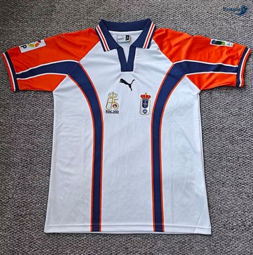 Maillot foot Rétro Real Oviedo Exterieur 2001