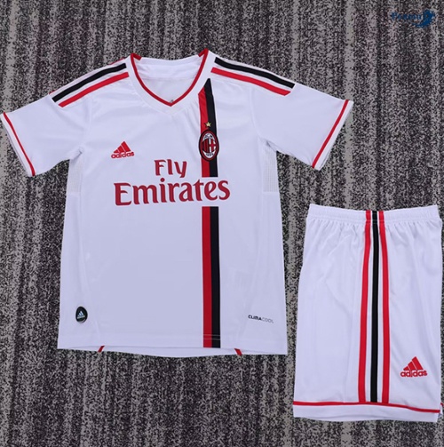 Maillot foot Rétro AC Milan Enfant Exterieur 2011-12