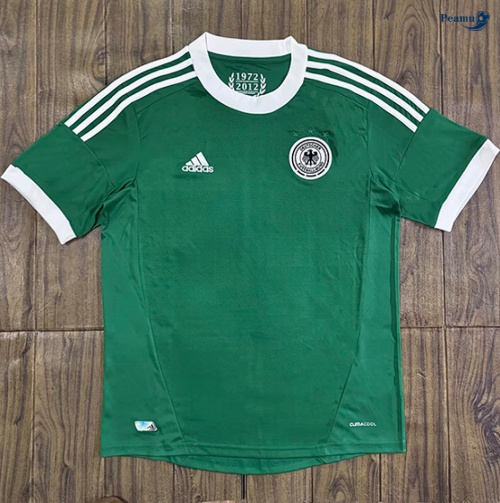 Maillot foot Rétro Alemania Exterieur Vert 2012