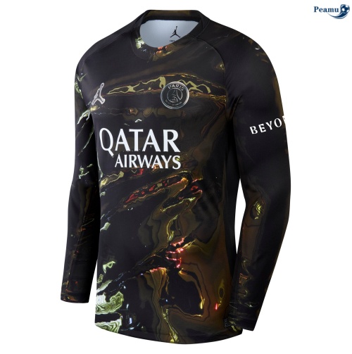 Maillot foot PSG Special Manche Longue Noir 2025-2026