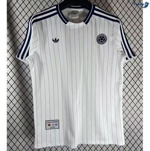 Maillot foot Colombie Blanc 2026-2027