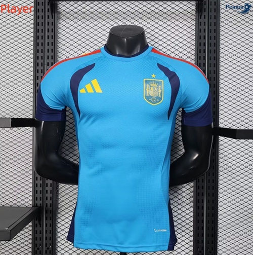 Maillot foot Espagne Player Training Bleu 2026-2027
