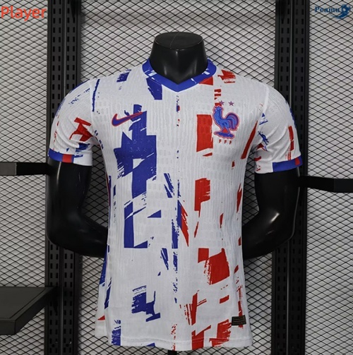 Maillot foot France Player Training Blanc 2026-2027