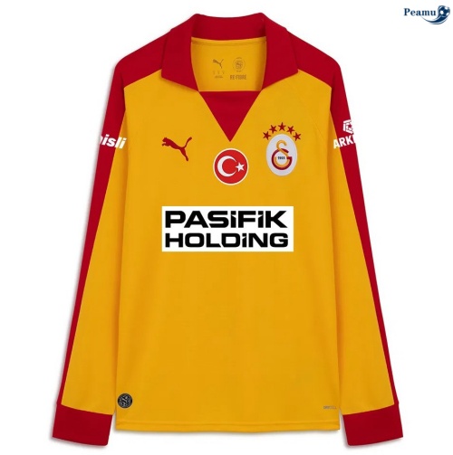 Maillot foot Galatasaray Manche Longue Jaune 2026-2027