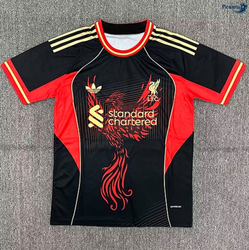 Maillot foot Liverpool Noir/Or 2026-2027