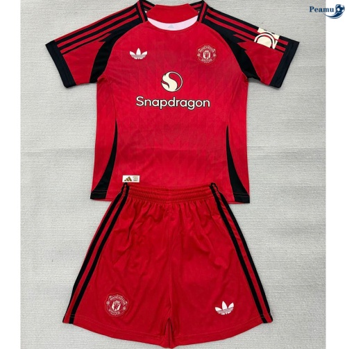 Maillot foot Manchester United Enfant rouge 2026-2027