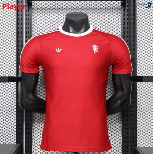 Maillot foot Manchester United Retro Player rouge 2026-2027