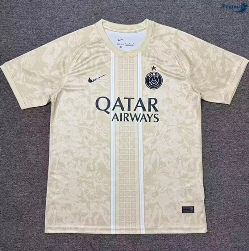 Maillot foot PSG Training Jaune 2026-2027