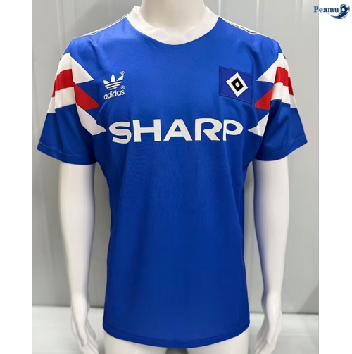 Maillot foot Retro Hamburger SV Exterieur 1990-91