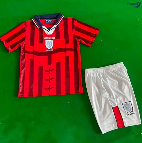 Maillot foot Retro Angleterre Enfant Exterieur 1998
