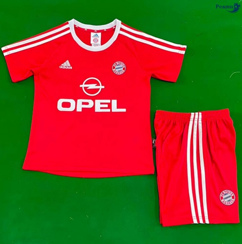 Maillot foot Retro Bayern Munich Enfant Domicile 2001-02