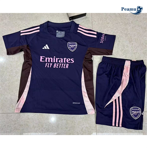 Maillot foot Arsenal Enfant Training Pourpre 2024-2025 peamu 3106