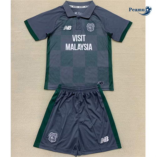 Maillot foot Cardiff City Enfant Exterieur 2024-2025 peamu 3111