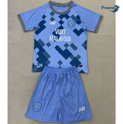 Maillot foot Cardiff City Enfant Third 2024-2025 peamu 3113