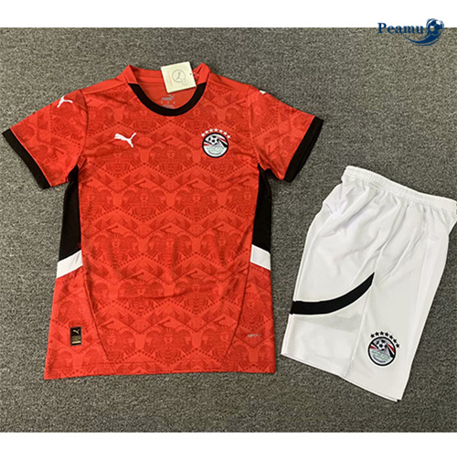 Maillot foot Egypte Enfant Domicile 2024-2025 peamu 3096
