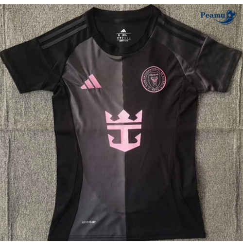 Maillot foot Inter Miami Femme Exterieur 2025-2026 peamu 3134