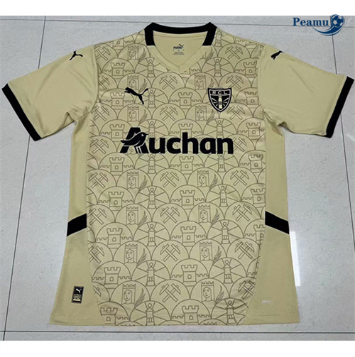 Maillot foot Lens Special beige 2024-2025 peamu 3154