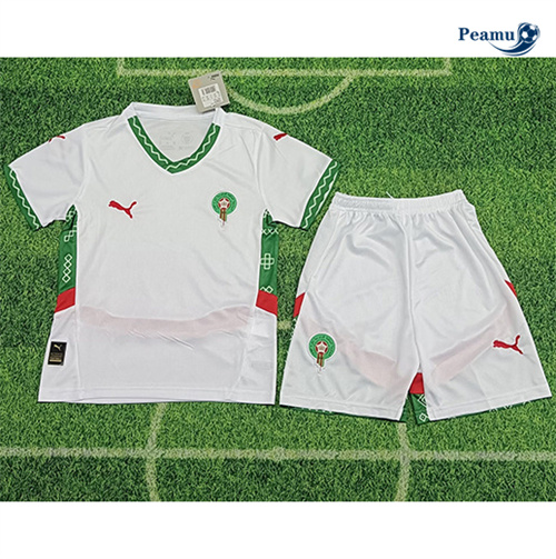 Maillot foot Maroc Enfant Exterieur 2024-2025 peamu 3097