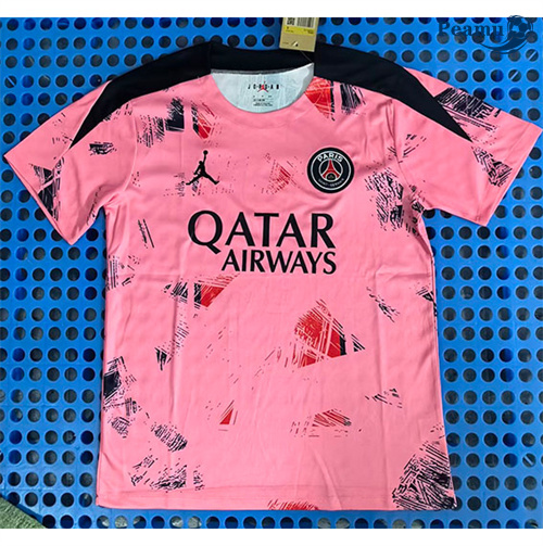Maillot foot PSG Training Rose 2024-2025 peamu 3157