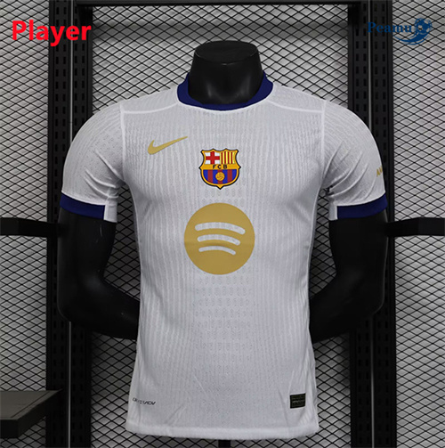 Maillot foot Barcelone Player Blanc 2024-2025 peamu 3195