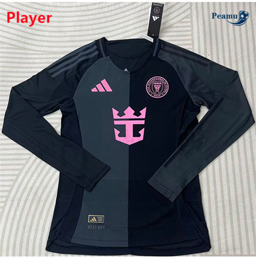 Maillot foot Inter Miami Player Exterieur Manche Longue 2025-2026 peamu 3179