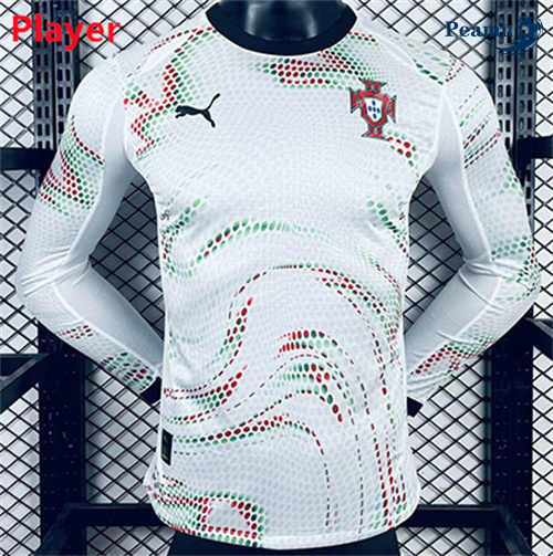 Maillot foot Portugal Player Exterieur Manche Longue 2025-2026 peamu 3217