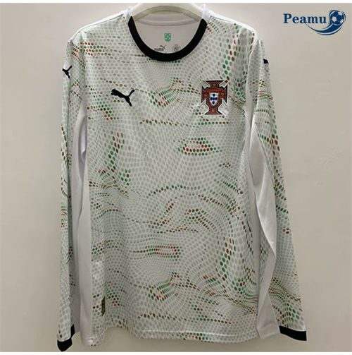 Maillot foot Portugal Exterieur Manche Longue 2025-2026 peamu 3170