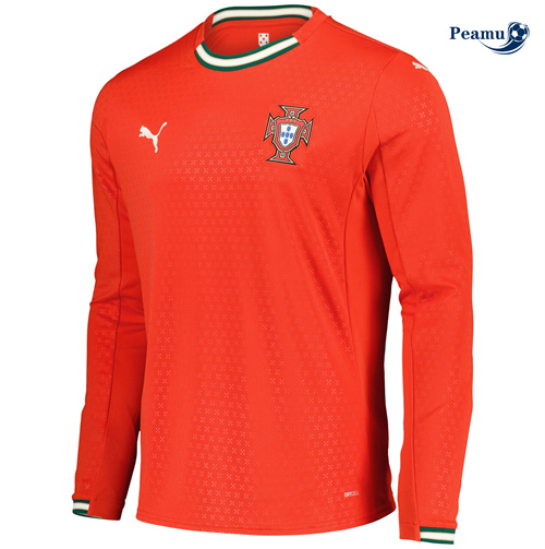 Maillot foot Portugal Domicile Manche Longue 2025-2026 peamu 3174