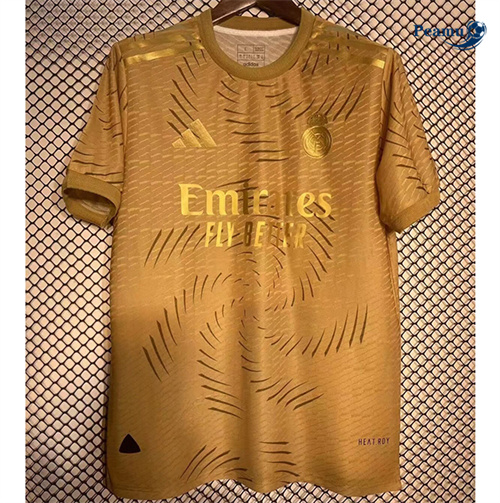 Maillot foot Real Madrid Gold 2024-2025 peamu 3149