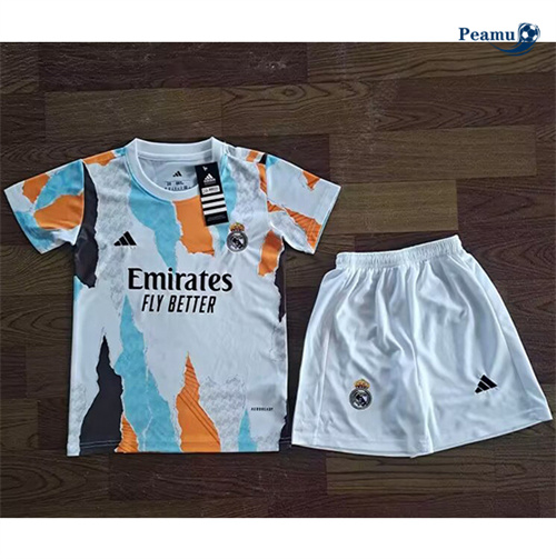Maillot foot Real Madrid Enfant Training 2024-2025 peamu 3078