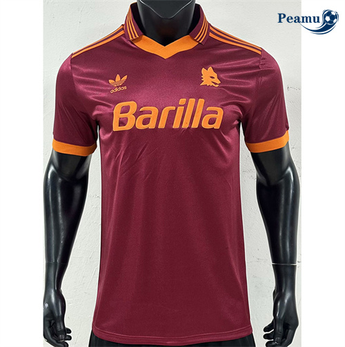 Maillot Rétro Classico Maglie AS Rome Domicile 1992-94 peamu 3416