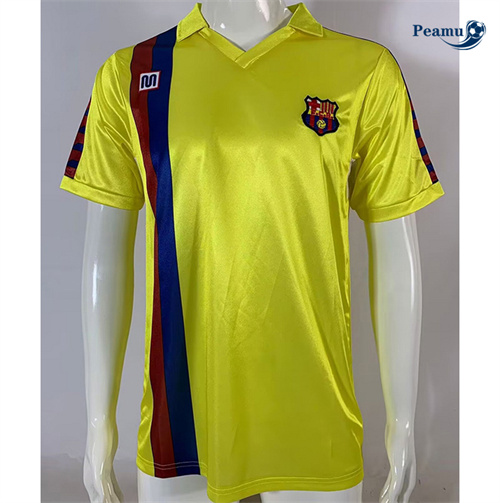Maillot Rétro Classico Maglie Barcelone Exterieur 1982-84 peamu 3294