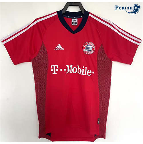Maillot Rétro Classico Maglie Bayern Munich Domicile 2002-03 peamu 3279