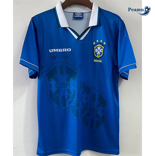 Maillot Rétro Classico Maglie Brésil Exterieur 1994 peamu 3346