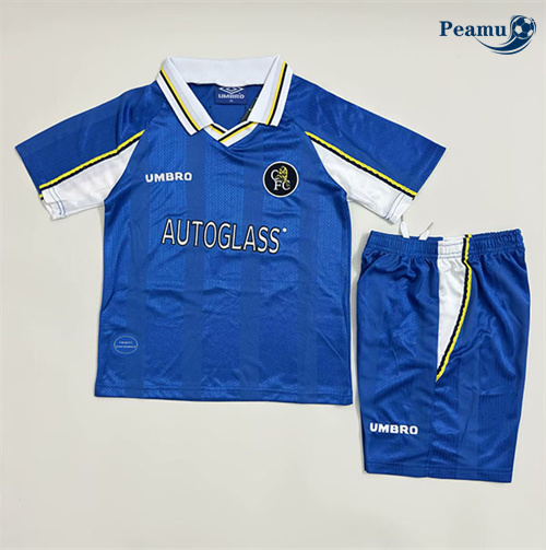 Maillot Rétro Classico Maglie Chelsea Enfant Domicile 1997-99 peamu 3377