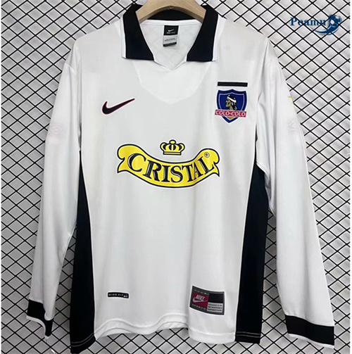Maillot Rétro Classico Maglie Colo-Colo Domicile Manche Longue 1997-98 peamu 3257