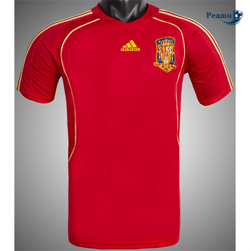 Maillot Rétro Classico Maglie Espagne Domicile 2008 peamu 3355