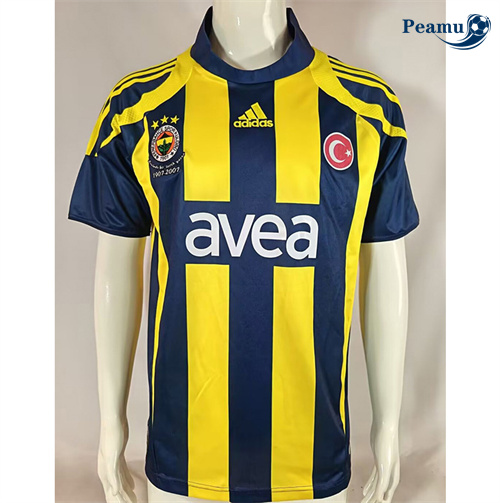 Maillot Rétro Classico Maglie Fenerbahce Domicile 2007-08 peamu 3258