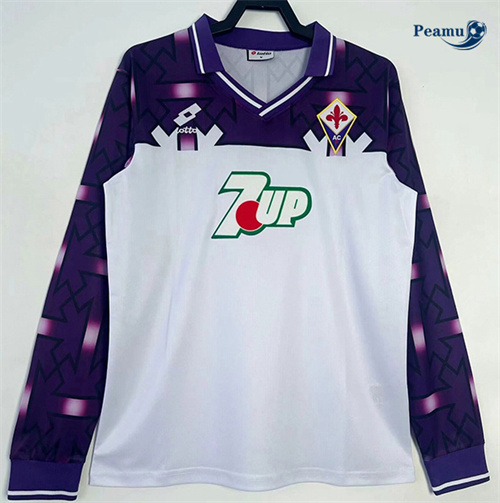 Maillot Rétro Classico Maglie Fiorentina Exterieur Manche Longue 1992-93 peamu 3417