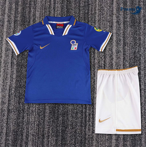 Maillot Rétro Classico Maglie Italie Enfant Domicile 1996 peamu 3363