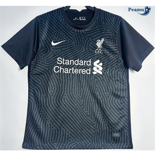 Maillot Rétro Classico Maglie Liverpool Gardien De But Noir 2020-21 peamu 3386