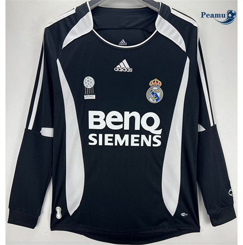 Maillot Rétro Classico Maglie Real Madrid Third Manche Longue 2006-07 peamu 3318