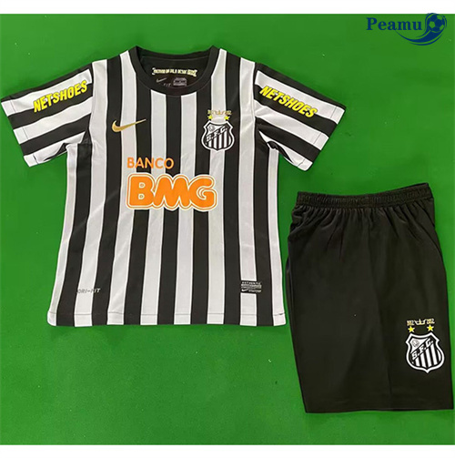 Maillot Rétro Classico Maglie Santos Enfant Exterieur 2013 peamu 3271