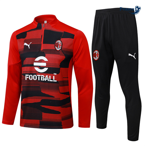 Survetement AC Milan Enfant rouge 2024-2025 peamu 3589
